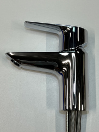 Смеситель для раковины GROHE BauEdge с гигиеническим душем, хром (23757001/U2), уцененный товар