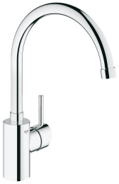 Смеситель для кухонной мойки GROHE Concetto с высоким С-изливом, хром (32661001)