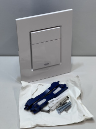 Панель смыва для унитаза GROHE Skate Cosmopolitan S, 3 режима, альпин-белый (37535SH0/U), уцененный товар