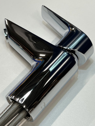 Смеситель для раковины GROHE BauEdge с гигиеническим душем, хром (23757001/U2), уцененный товар