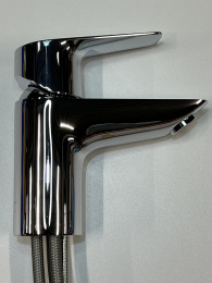 Смеситель для раковины GROHE BauEdge с гигиеническим душем, хром (23757001/U2), уцененный товар