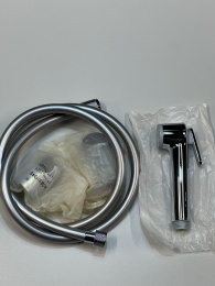 Смеситель для раковины GROHE BauEdge с гигиеническим душем, хром (23757001/U2), уцененный товар