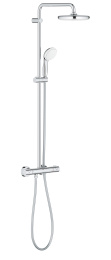 Душевая система GROHE Bau System 210 с термостатом для душа, хром (26699000)