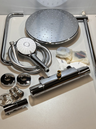 Душевая система GROHE Euphoria System 310 с термостатом для душа, хром (26075001/U), уцененный товар