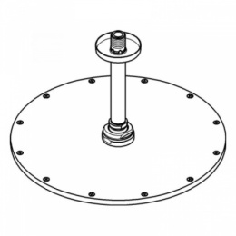 Верхний душ GROHE Rainshower, 9,5 л/мин, 1 режим, 142 мм, теплый закат глянец (26067DA0)