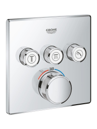 Готовый комплект для душа GROHE Grohtherm SmartControl скрытого монтажа, хром (NSB0173)