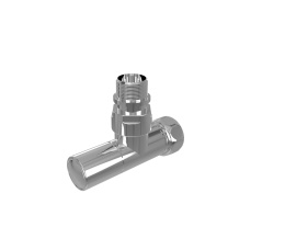 Комплект фитингов для подключения полотенцесушителя Aquatek, хром AQ 1020CH