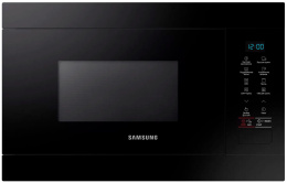 Встраиваемая микроволновая печь Samsung с грилем MG22M8054AK/BW, 22 л, черный