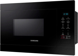 Встраиваемая микроволновая печь Samsung с грилем MG22M8054AK/BW, 22 л, черный