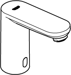 Кран для раковины GROHE Eurosmart Cosmopolitan E инфракрасный, без функции смешивания, хром (36439000)