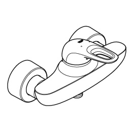 Смеситель для душа GROHE Eurostyle, хром (33590003)