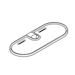 Полочка для душевых штанг GROHE EasyReach (27596000)