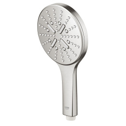 Ручной душ GROHE Rainshower SmartActive 130, 3 режима, суперсталь (26574DC0)