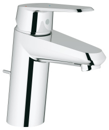 Смеситель для раковины GROHE Eurodisc Cosmopolitan с донным клапаном, S-size, хром (2338420E)