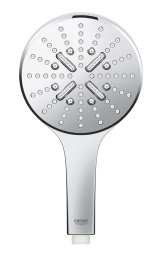 Ручной душ GROHE Rainshower SmartActive 130, 12 л/мин, 3 режима, хром (26544000)