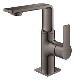 Смеситель для раковины GROHE Allure с донным клапаном, M-Size, темный графит глянец (32757A01)