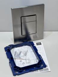 Панель смыва для унитаза GROHE Skate Cosmopolitan, 3 режима, суперсталь (38732DC0/U), уцененный товар