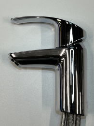 Смеситель для раковины GROHE Eurosmart с гигиеническим душем, S-size, хром (23124002/U), уцененный товар