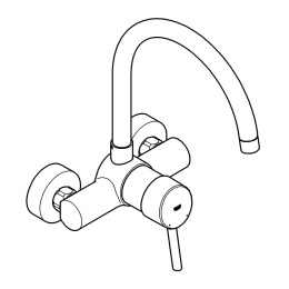 Смеситель для кухни GROHE Concetto, хром (32667001)