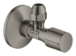 Вентиль угловой GROHE 1/2 дюйма-3/8 дюйма, 1 шт, темный графит матовый (22037AL0)