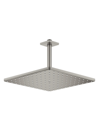 Верхний душ GROHE Rainshower Mono 310 Cube, 7,5 л/мин, 1 режим, 142 мм, сатиновая сталь (26566MS0)