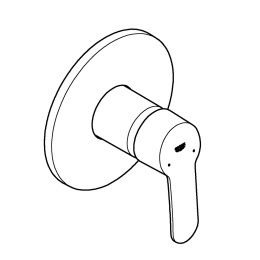 Внешняя часть смесителя для душа GROHE Eurostyle Cosmopolitan, хром (24051002)