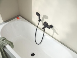 Смеситель для ванны GROHE Eurosmart, матовый черный (333002433/UA), уцененный товар