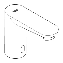 Кран для раковины GROHE Eurosmart Cosmopolitan E Bluetooth инфракрасный, без функции смешивания, хром (36409000)