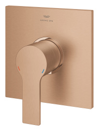 Внешняя часть смесителя для душа GROHE Allure скрытого монтажа, квадратная, теплый закат матовый (19317DL1)