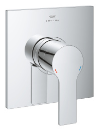Внешняя часть смесителя для душа GROHE Allure скрытого монтажа, квадратная, хром (19317001)