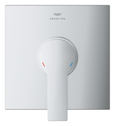 Внешняя часть смесителя для душа GROHE Allure скрытого монтажа, квадратная, хром (19317001)
