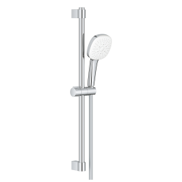 Душевой гарнитур GROHE Tempesta Cube 110, 3 режима струи, душевая штанга 600 мм, 7,4 л/мин, хром (27579003/U), уцененный товар
