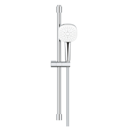 Душевой гарнитур GROHE Tempesta Cube 110, 3 режима струи, душевая штанга 600 мм, 7,4 л/мин, хром (27579003/U), уцененный товар
