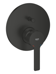 Внешняя часть смесителя для ванны GROHE Lineare, матовый черный (240642431)