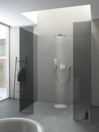 Ручной душ GROHE Rainshower SmartActive 130, 12 л/мин, 3 режима, хром (26544000)