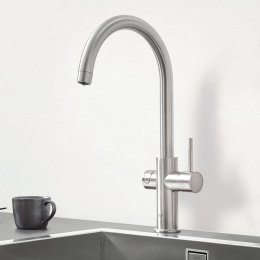 Смеситель для кухни GROHE Blue Professional с функцией фильтрации, с системой охлаждения и газирования воды, Wi-Fi, суперсталь (31323DC2)