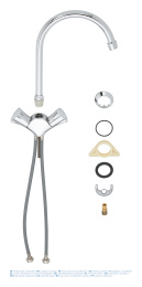 Смеситель для кухни GROHE Costa L, хром (31831001)