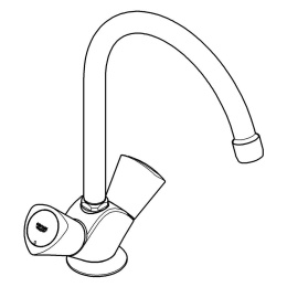 Смеситель для кухни GROHE Costa S, хром (31819001)