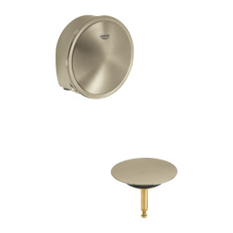 Наливной, сливной и переливной гарнитур GROHE Talentofill, внешняя часть, никель матовый  (19952EN0)