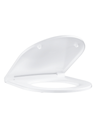 Сиденье для унитаза GROHE Bau Ceramic, с микролифтом, белый (39913001)