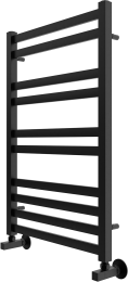 Полотенцесушитель водяной Aquatek Лира П10 500x800, черный муар AQ KP1080BL