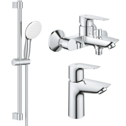 Комплект смесителей GROHE Tempesta с душевым гарнитуром, хром (NB0063)