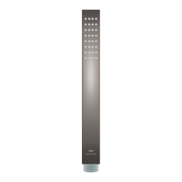 Ручной душ Grohe Rainshower Aqua Cube Stick, 1 режим, темный графит, глянец (26885A00)