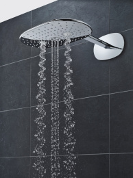 Верхний душ GROHE Rainshower DUO 360х220, 40 л/мин, 2 режима, 450 мм, хром (26254000)