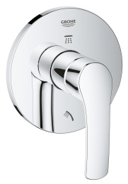 Внешняя часть переключателя потоков GROHE Eurosmart на 2 положения, хром (19970002)