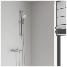 Душевой гарнитур GROHE Tempesta 100, 3 режима струи, душевая штанга 600 мм, 9,5 л/мин, хром (27794001)