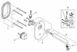 Внешняя часть крана для раковины GROHE Euroeco Cosmopolitan E инфракрасный, без функции смешивания, питание от сети 230V, хром (36273000)