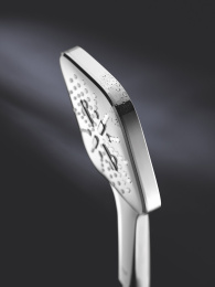 Ручной душ GROHE Rainshower SmartActive 130 Cube, 12 л/мин, 3 режима, хром (26550000)