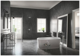 Внешняя часть смесителя для раковины GROHE Atrio на 3 отверстия, хром (20164003)