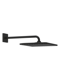 Верхний душ GROHE Rainshower Mono 310 Cube, 7,5 л/мин, 1 режим, 422 мм, фантомный черный (26564KF0)